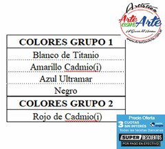 ACRILICOS PROFESIONAL ETERNA 700 ML G.1 - VER CARTA COLORES - PRECIO OFERTA 3 CUOTAS SIN INTERES - DESCUENTOS PAGO EFECTIVO - 3 CUOTAS SIN INTERES - DESCUENTOS POR PAGO EFECTIVO, DEBITO Y CREDITO EN UN PAGO - comprar online