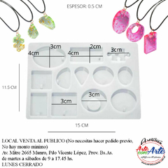 MOLDE SILICONA MS0020 - 12 DIJES - comprar online