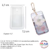 MOLDE SILICONA MS0004 - DIJE CHAPA RECTANGULAR - comprar online