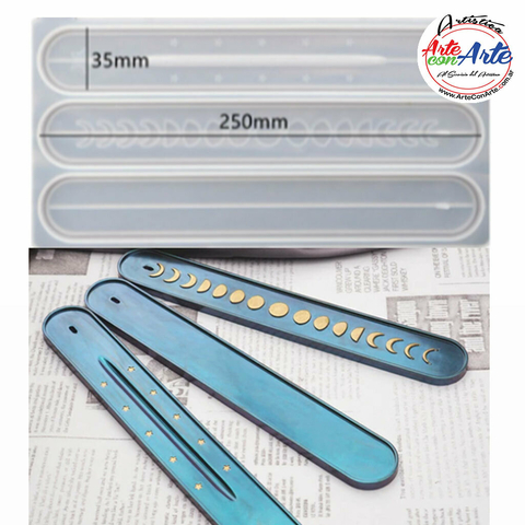 MOLDE SILICONA MS0140 - PORTA SAHUMERIO/INCIENSO - comprar online