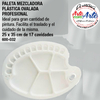 PALETA MEZCLADORA PLASTICA 25x35CM 17 CAVIDADES --- 3 CUOTAS SIN INTERES - DESCUENTOS POR PAGO EFECTIVO, DEBITO Y CREDITO EN UN PAGO