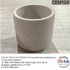PIEZA CEMENTO 128 VASO(7X8) - comprar online