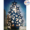 ARBOL NAVIDAD ESTRELLAS DE 70 CM 3D C-LASER