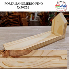 PORTA SAHUMERIO EN PINO 7X30CM - 3 CUOTAS SIN INTERES - DESCUENTOS POR PAGO EFECTIVO, DEBITO Y CREDITO EN UN PAGO
