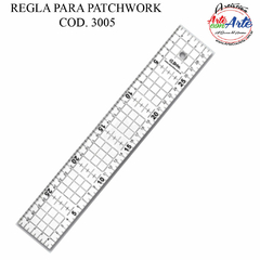 REGLAS PATCHWORK 30X5 COD3005