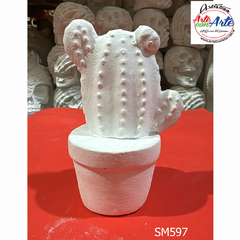 PIEZA DE YESO SM597 Cactus chicos nro 2 - 9 cm - NO ENVIAMOS PIEZAS DE YESO - comprar online