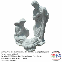 YESO SMN030 Pesebre XL 3 PZAS 50CM