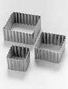 MOLDE METAL Cuadrados rizado x 3 V51 - 3 CUOTAS SIN INTERES - DESCUENTOS POR PAGO EFECTIVO, DEBITO Y CREDITO EN UN PAGO