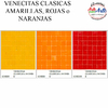 VENECITAS CLASICAS x 56 UNID. ROJAS, AMARILLAS o NARANJAS - 3 CUOTAS SIN INTERES - DESCUENTOS POR PAGO EFECTIVO, DEBITO Y CREDITO EN UN PAGO - comprar online