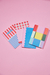 Set Cuadernos x4 colorblock