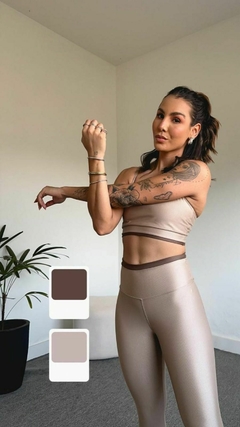 Conjunto Wonder Vanilla - PEÇA ÚNICA  MODA FITNESS