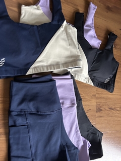 Conjunto Duo Colors - PEÇA ÚNICA  MODA FITNESS