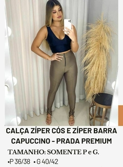 Calça Prada 3 zíper - loja online
