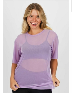 Blusa Tule Ampla - PEÇA ÚNICA  MODA FITNESS