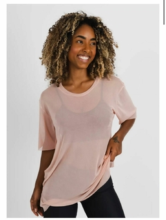 Blusa Tule Ampla na internet