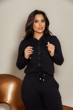 Conjunto Comfy zíper