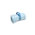 Tapete Passeio Redondo KaBaby Azul Claro - comprar online
