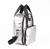 Mochila Maternal Impermeable Plateada