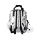 Mochila Maternal Impermeable Plateada