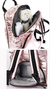 Combo del amor: Mochila Chloe Rose + Almohadón de Lactancia - tienda online