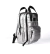 Mochila Maternal Impermeable Plateada