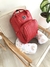 Combo Mochila Matilda Roja + Almohadón de Lactancia - Beloved Ajuar de Bebé