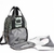 Mochila Maternal impermeable verde