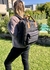 Mochila Maternal impermeable negra