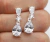 PLATA Aros Colgantes Lusaas