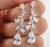 PLATA Aros colgantes Skada