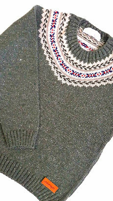 SWEATER GUARDA VERDE MOLINEADO - comprar online