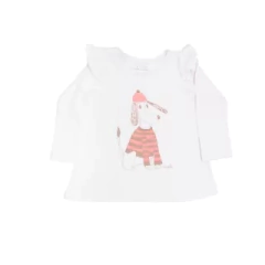 REMERA CHLOE PERRO FUCSIA