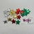 Estrelas de Natal para Topete - pct 20 UN