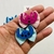 Laço Topete Stitch Azul e Rosa - pct 20 UN - comprar online