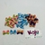 Mini Laço Topete Estrelas - pct 30 UN