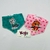 Bandana Patrulha Canina Rosa e Turquesa - pct 10 UN