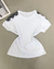 [3FLOR] REMERA CON FLOR APLIQUE #1102 - tienda online