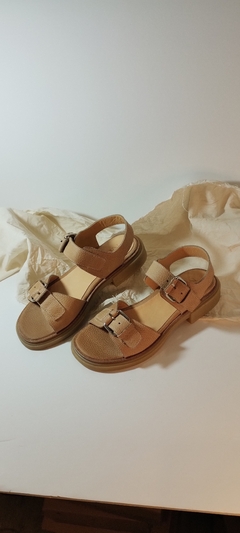 Sandalias Tamara. Camel - Navajo Leather Designs
