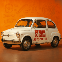 Manijas Lev/vidrio (par) y de Abrir Interior (par) Fiat 600 - 4 unidades en internet