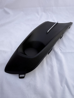 Rejilla/grilla lateral Volkswagen Fox Suran G2 10/15 Inferior paragolpe lateral vira cromada sin aguje - Autopartes OHM