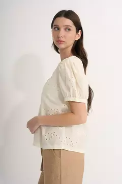 Blusa BRODERIE POISSY - GAETANA