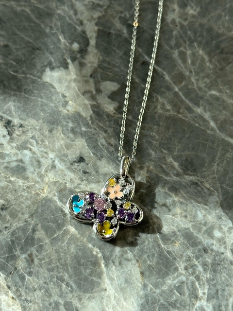 Conjunto Mariposa Plata
