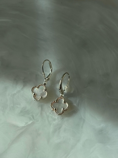 Aros Trébol Plata - comprar online