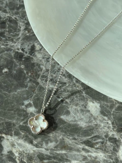 Conjunto Trébol Plata - comprar online