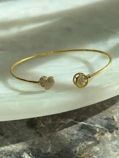 Pulsera semi esclava Plata Gold - comprar online