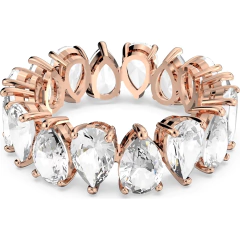 Anillo Swarovski Vittore Pear Blanco