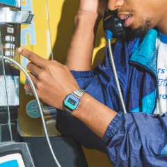 Reloj Casio retro en internet