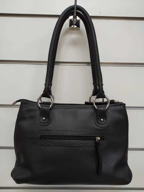 Bolsa Lancetti Couro 520 Preto