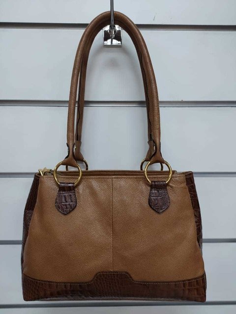 Bolsa Lancetti Couro 585 Marrom