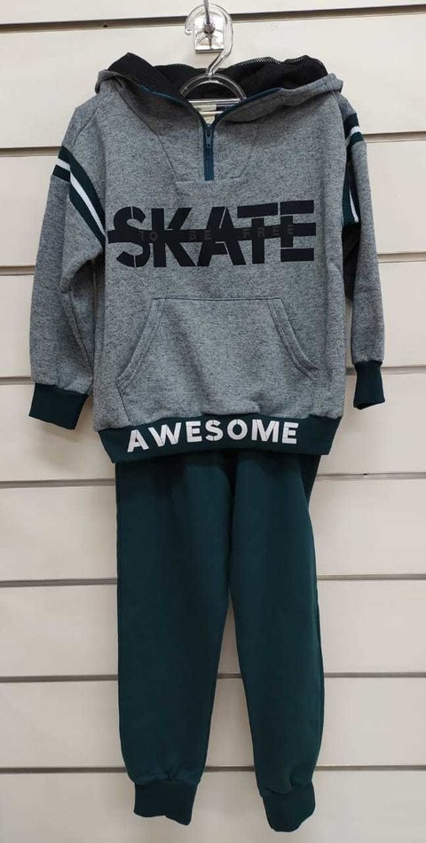 Conjunto Infantil Angerô 28095 Verde/Vermelho